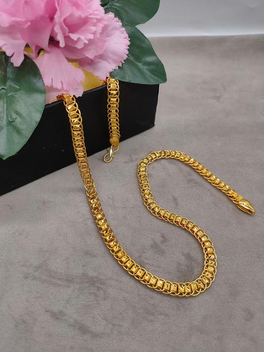 Elegant Gold Plated Chain