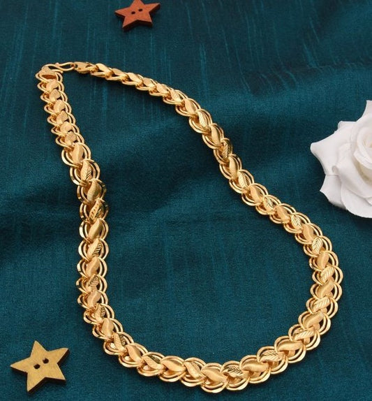 ZAVI Gold Plated Chain For Men