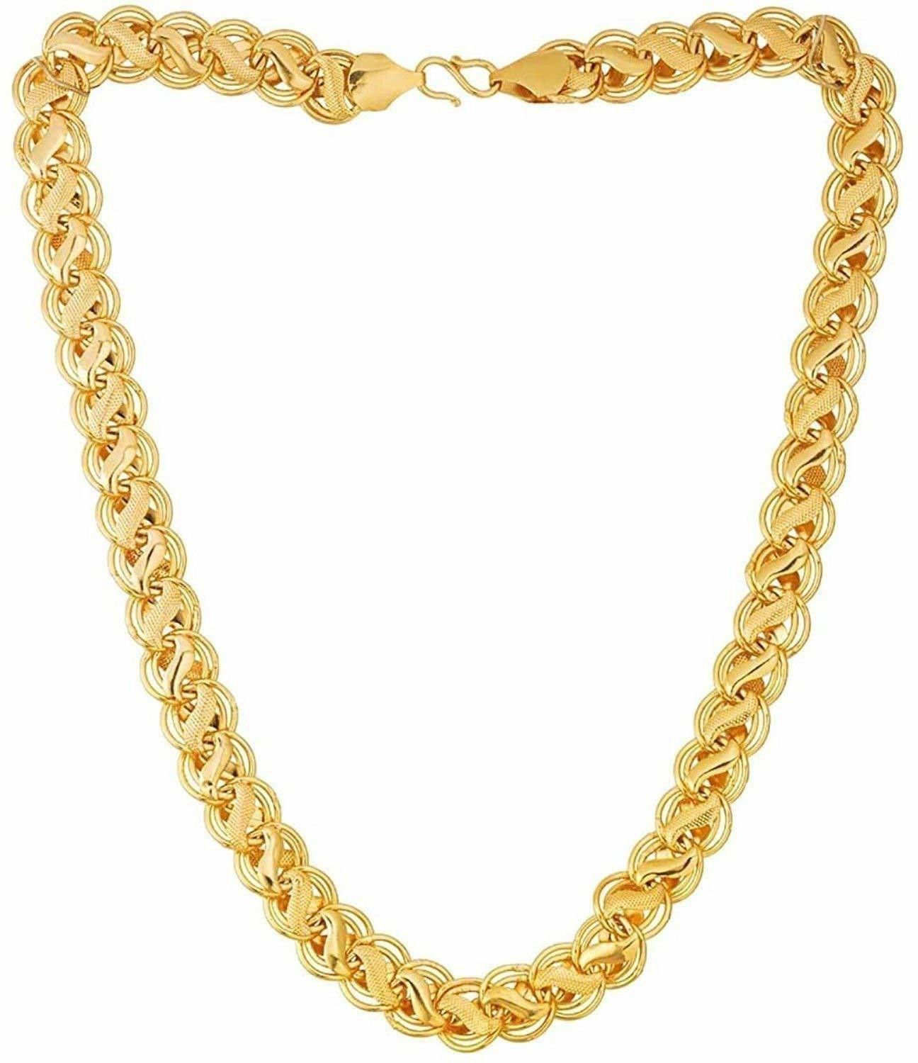 ZAVI Gold Plated Chain For Men